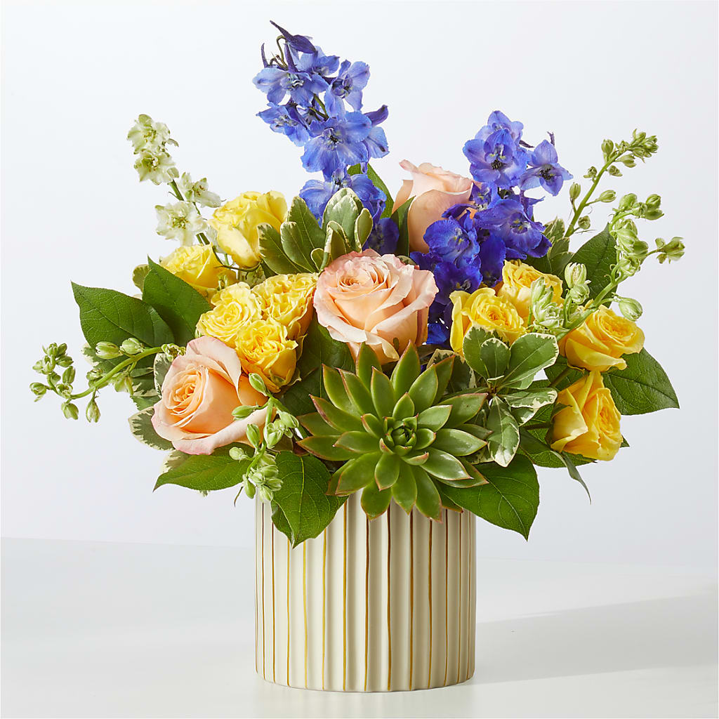 Cobalt Reverie Bouquet – Floral Art Designs, Arlington MA