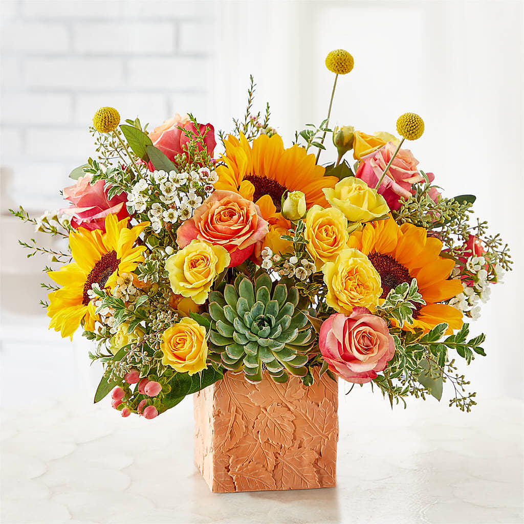 Sunflower Season Bouquet – Floral Art Designs, Arlington MA