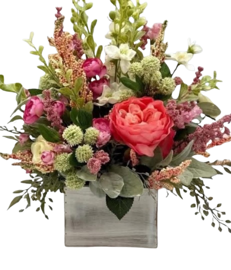 Coral Meadow Charm – Floral Art Designs, Arlington MA