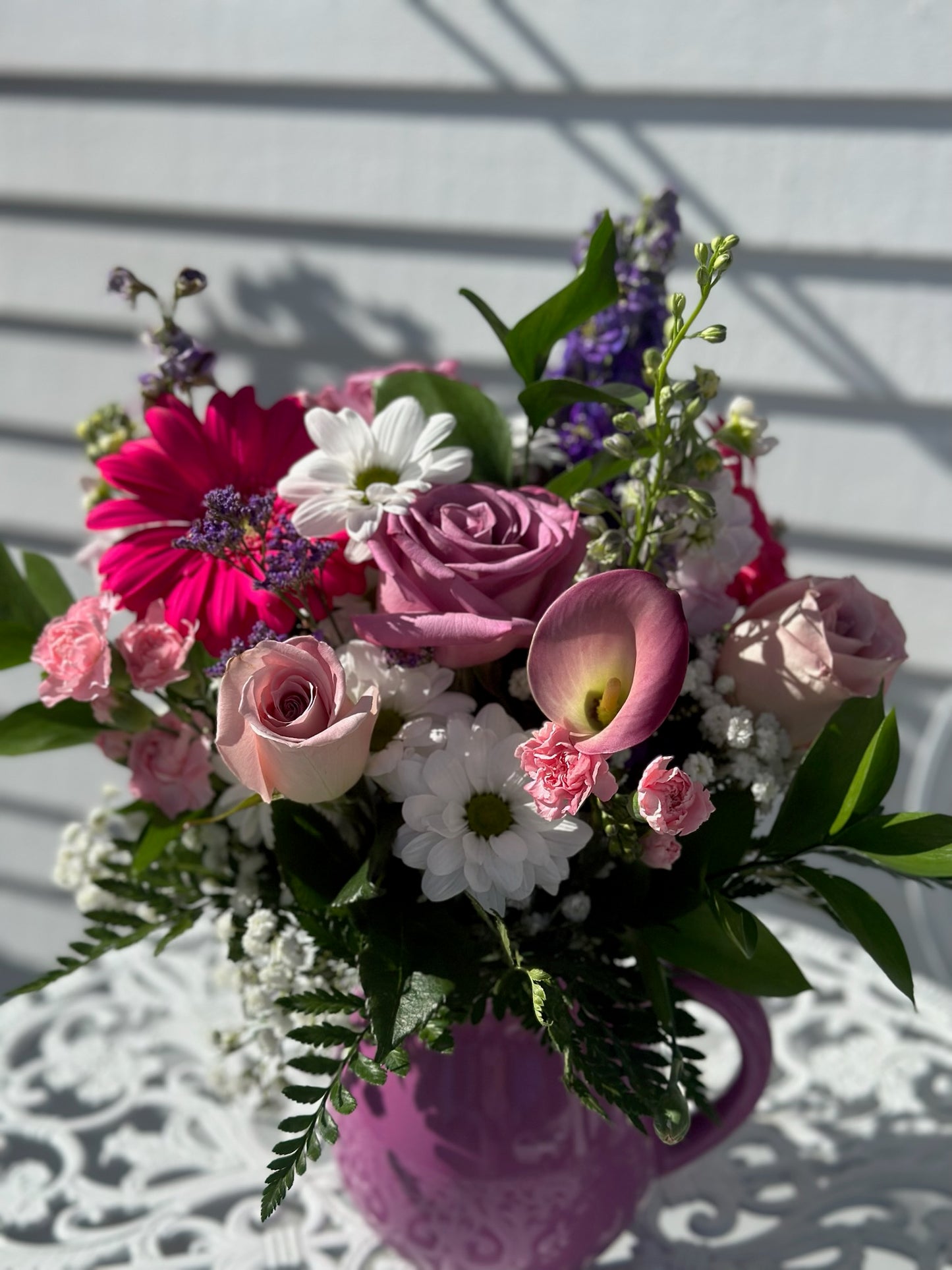 Pitcher Perfect Mom Bouquet