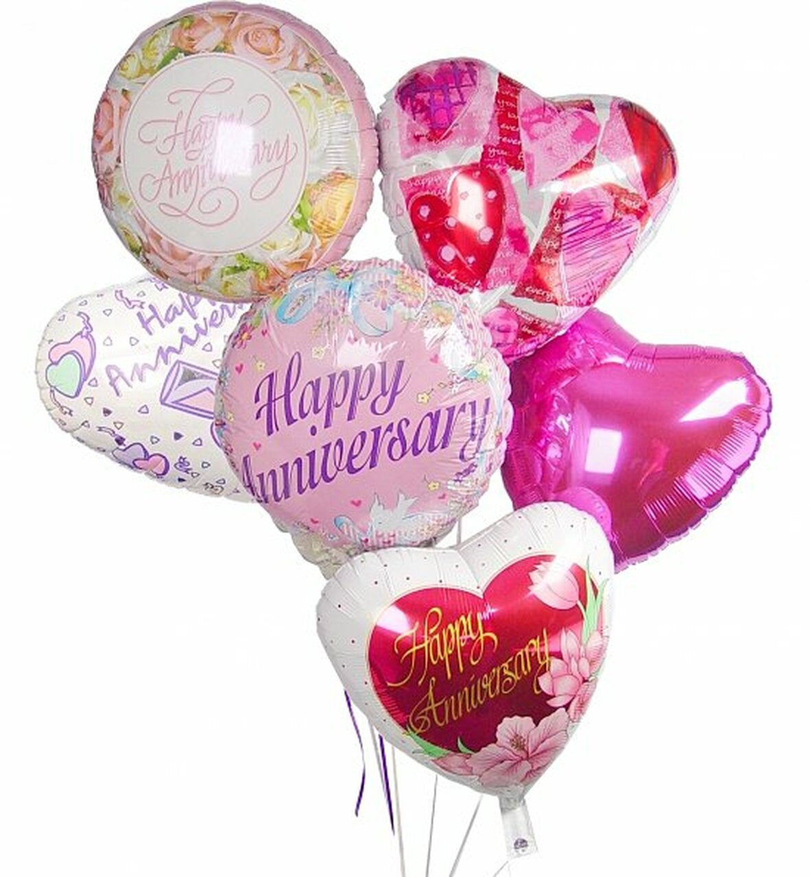 Anniversary Mylar Balloons – Floral Art Designs, Arlington MA