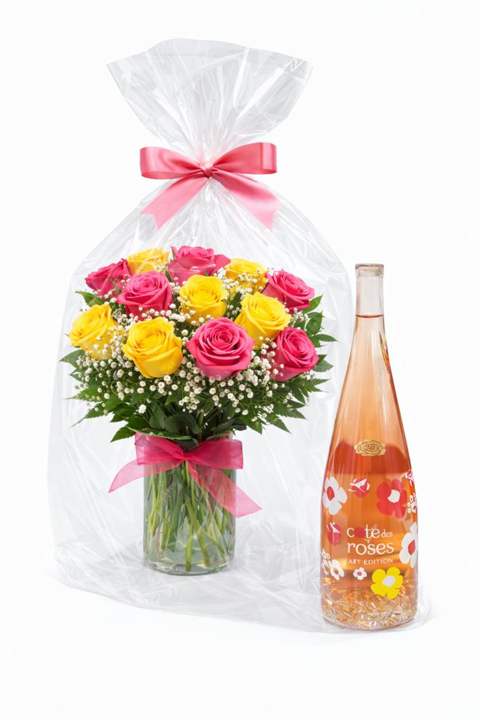 Rosé & Roses Gift Set