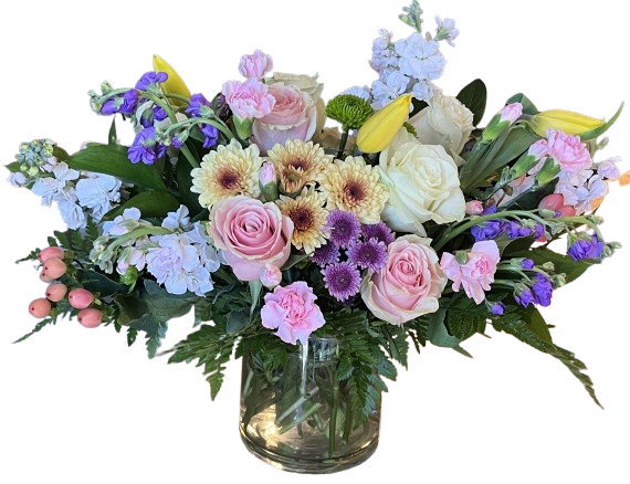 Rosy Whisper Bouquet – Floral Art Designs, Arlington MA