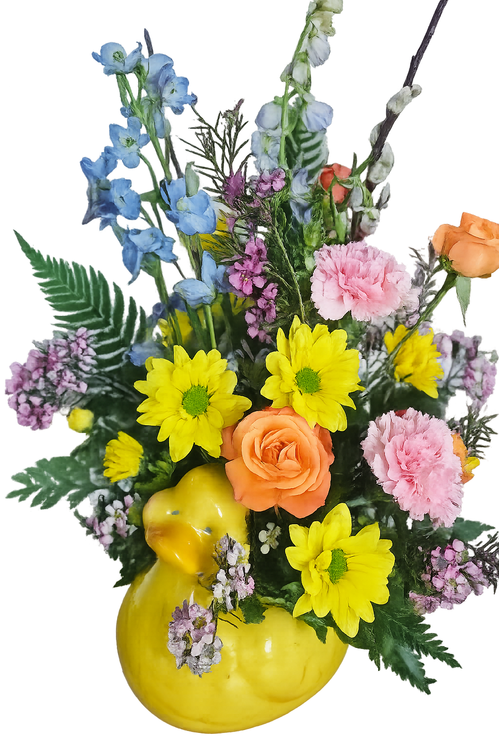 Sunny Duckling Garden – Floral Art Designs, Arlington MA