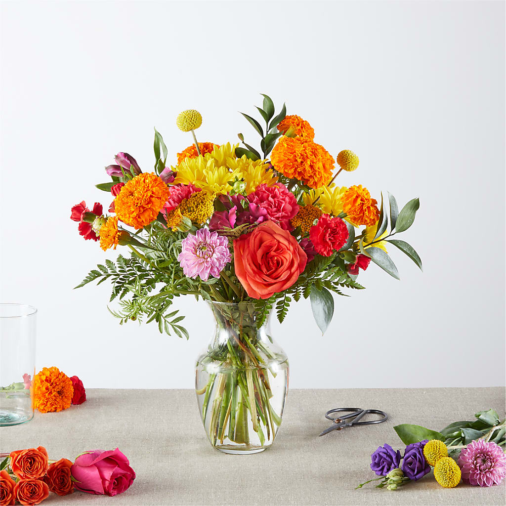 Feast of Color – A Florist Original – Floral Art Designs, Arlington MA