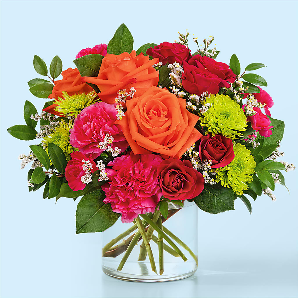 Colorful Carnival Bouquet – Floral Art Designs, Arlington MA