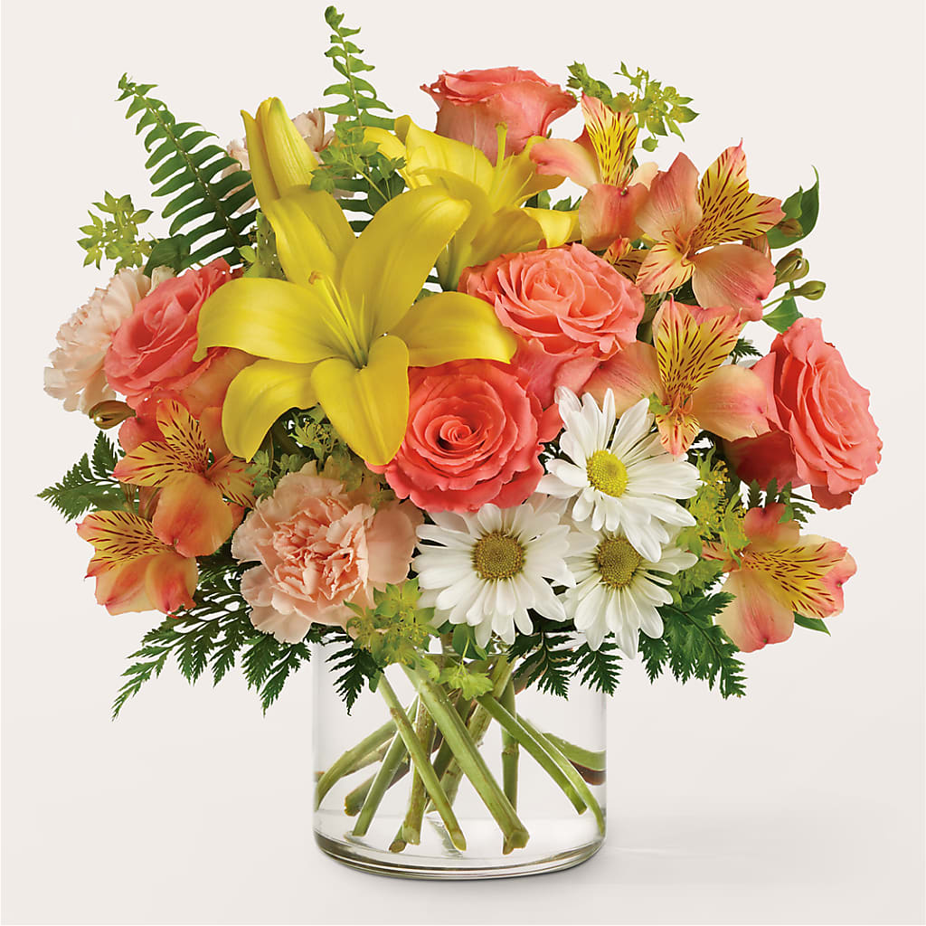 Sunset Strip Bouquet – Floral Art Designs, Arlington MA