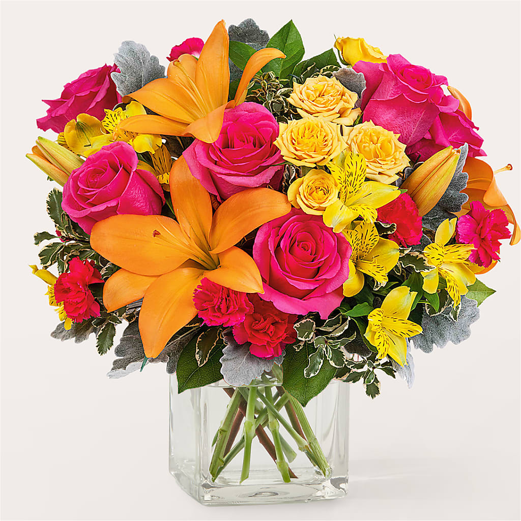 To the Tropics Bouquet – Floral Art Designs, Arlington MA