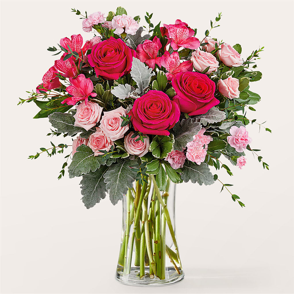 Tickled Pink Bouquet – Floral Art Designs, Arlington MA