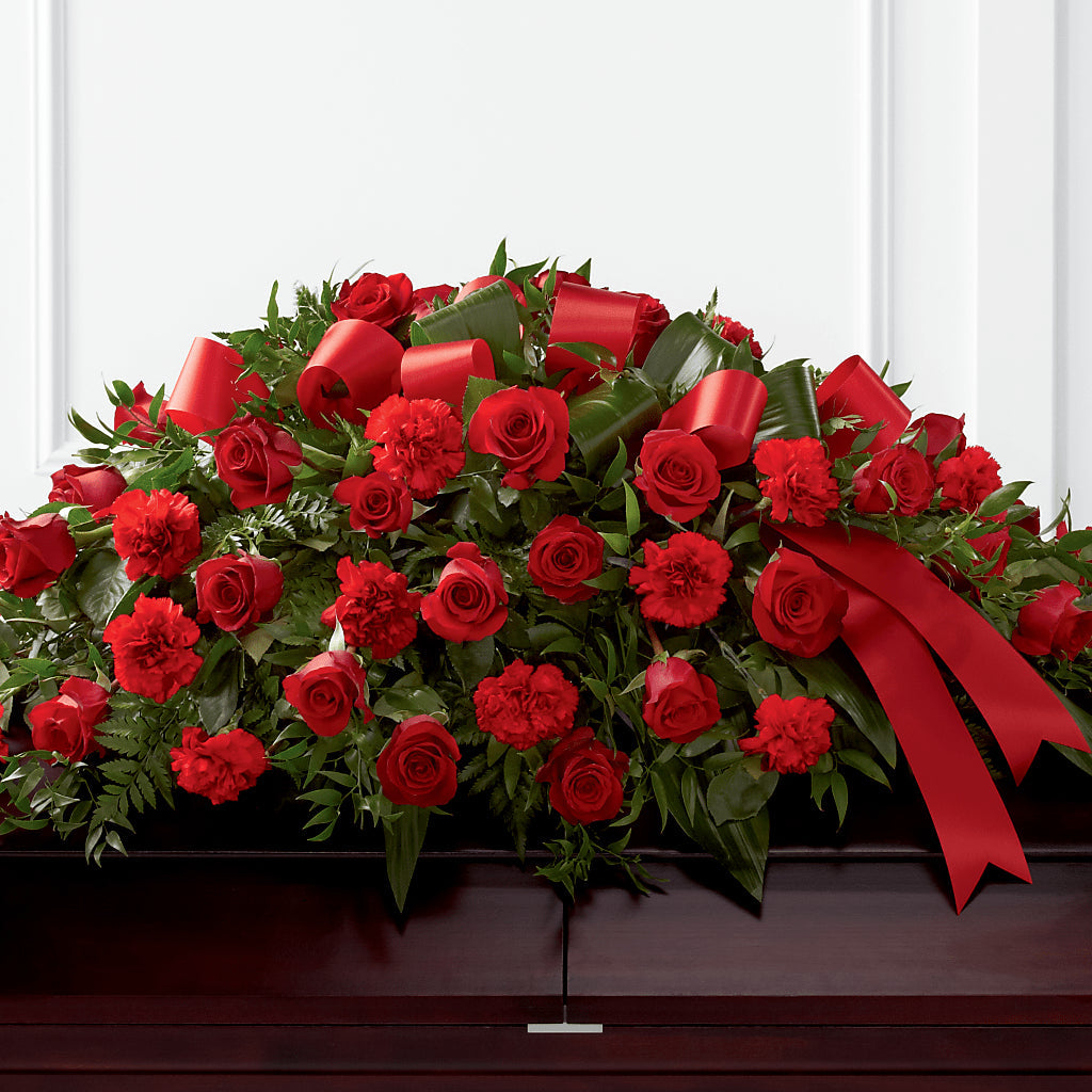 Tribute of Life Casket Spray – Floral Art Designs, Arlington MA