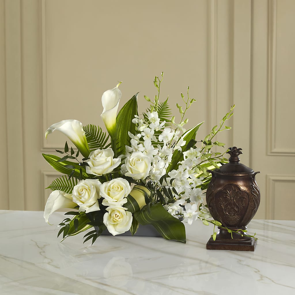 At Peace Arrangement – Floral Art Designs, Arlington MA