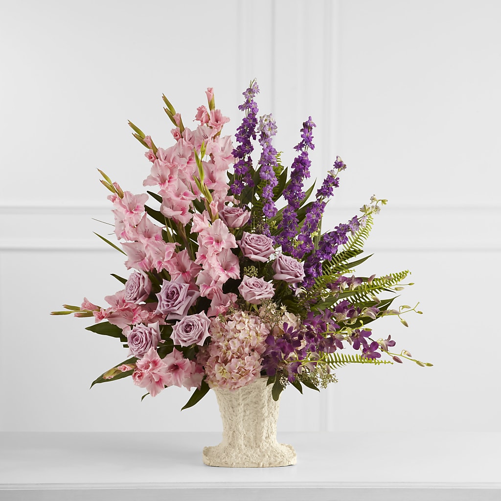 Flowing Garden Arrangement – Floral Art Designs, Arlington MA