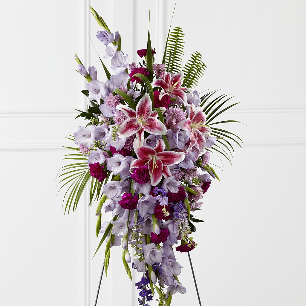 Tender Touch Standing Spray – Floral Art Designs, Arlington MA