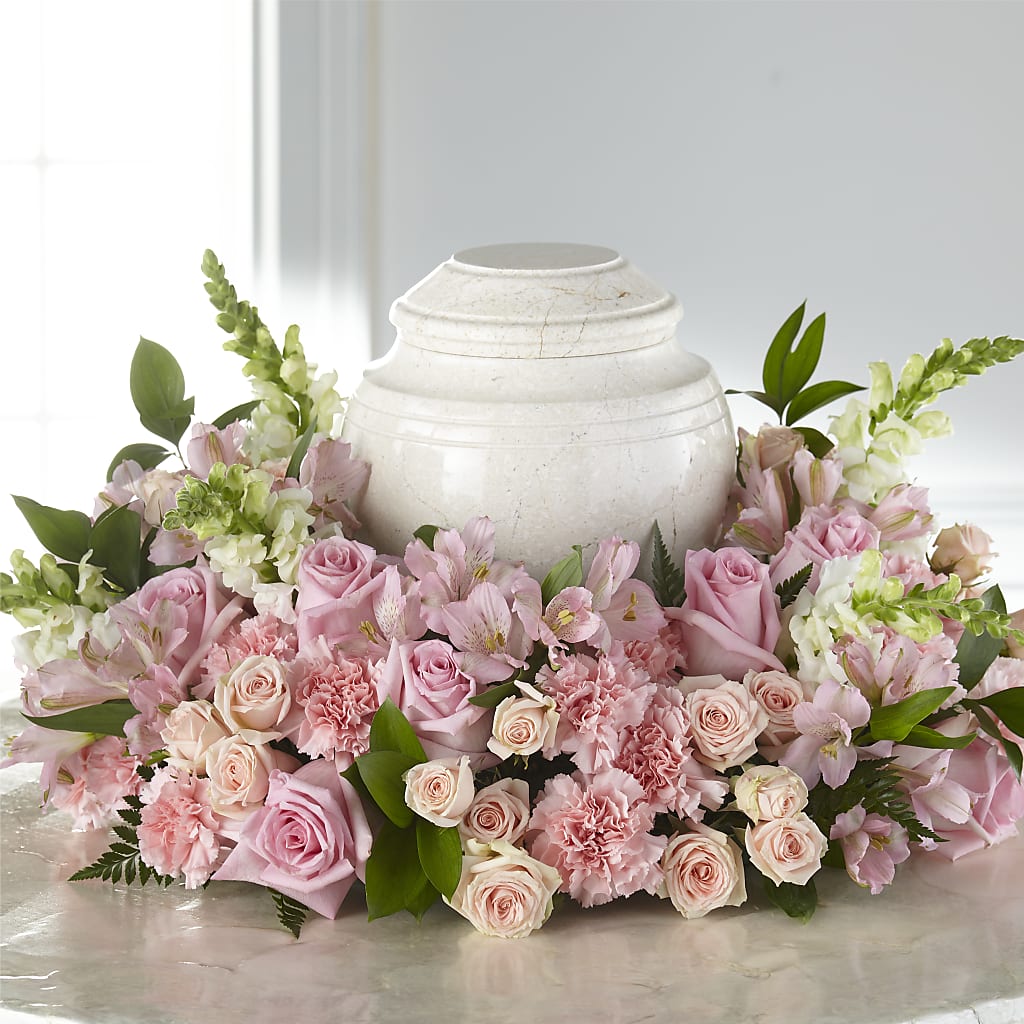 Blooms of Hope Cremation Adornment – Floral Art Designs, Arlington MA