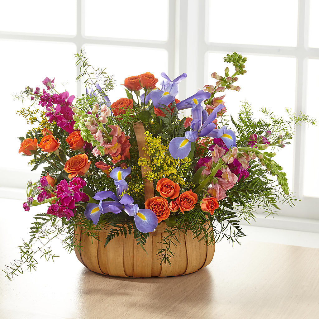 Garden of Life Basket – Floral Art Designs, Arlington MA