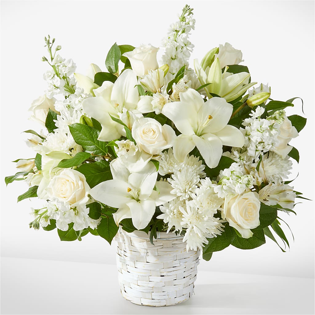 Peaceful Reflections Arrangement – Floral Art Designs, Arlington MA