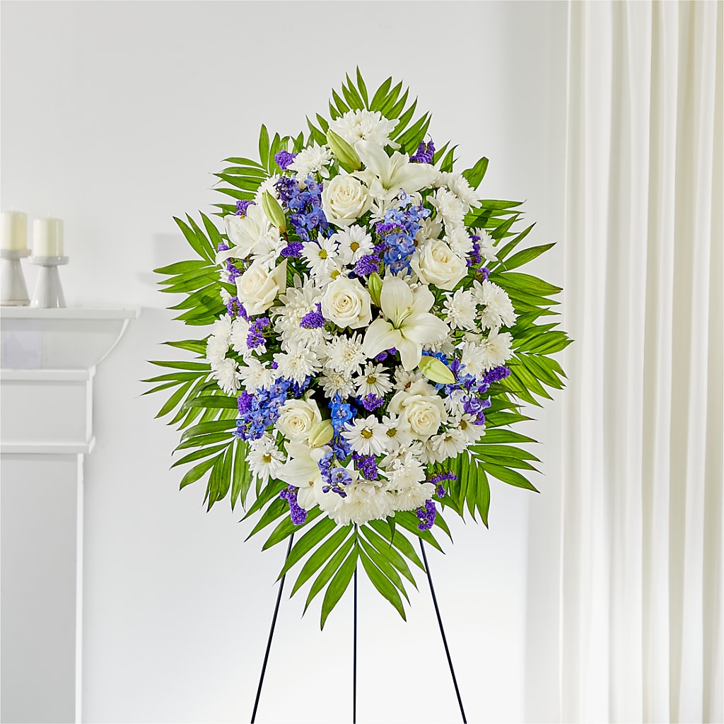 At Rest Standing Spray – Floral Art Designs, Arlington MA