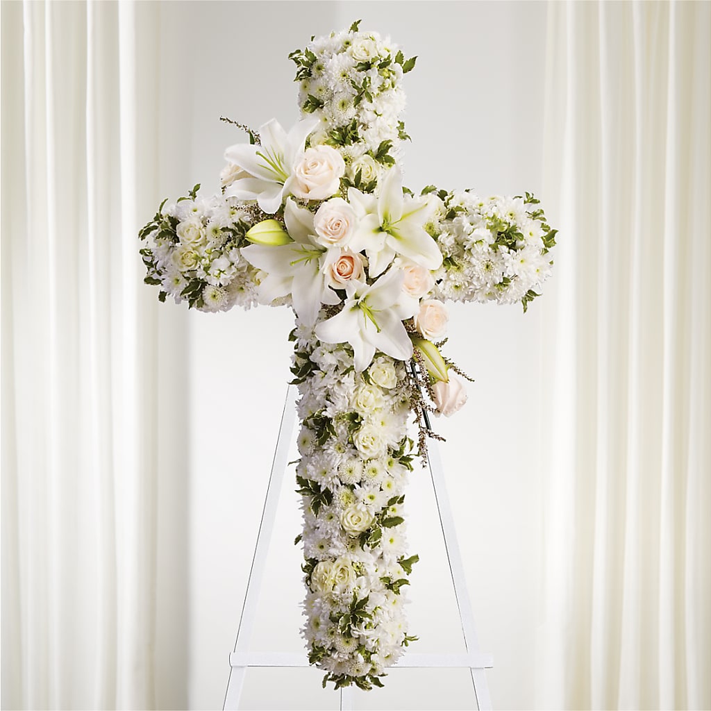 Spiritual Guidance Standing Spray – Floral Art Designs, Arlington MA