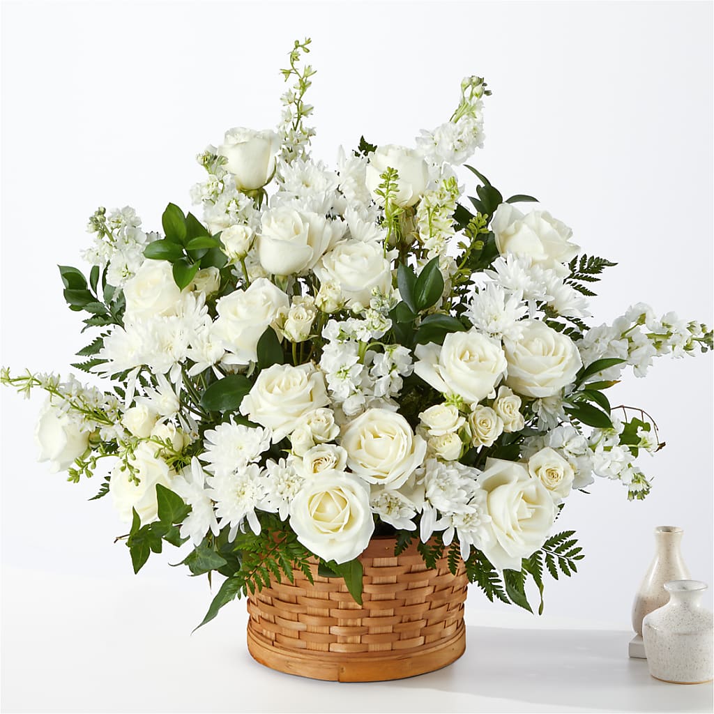 Heartfelt Condolences Arrangement – Floral Art Designs, Arlington MA