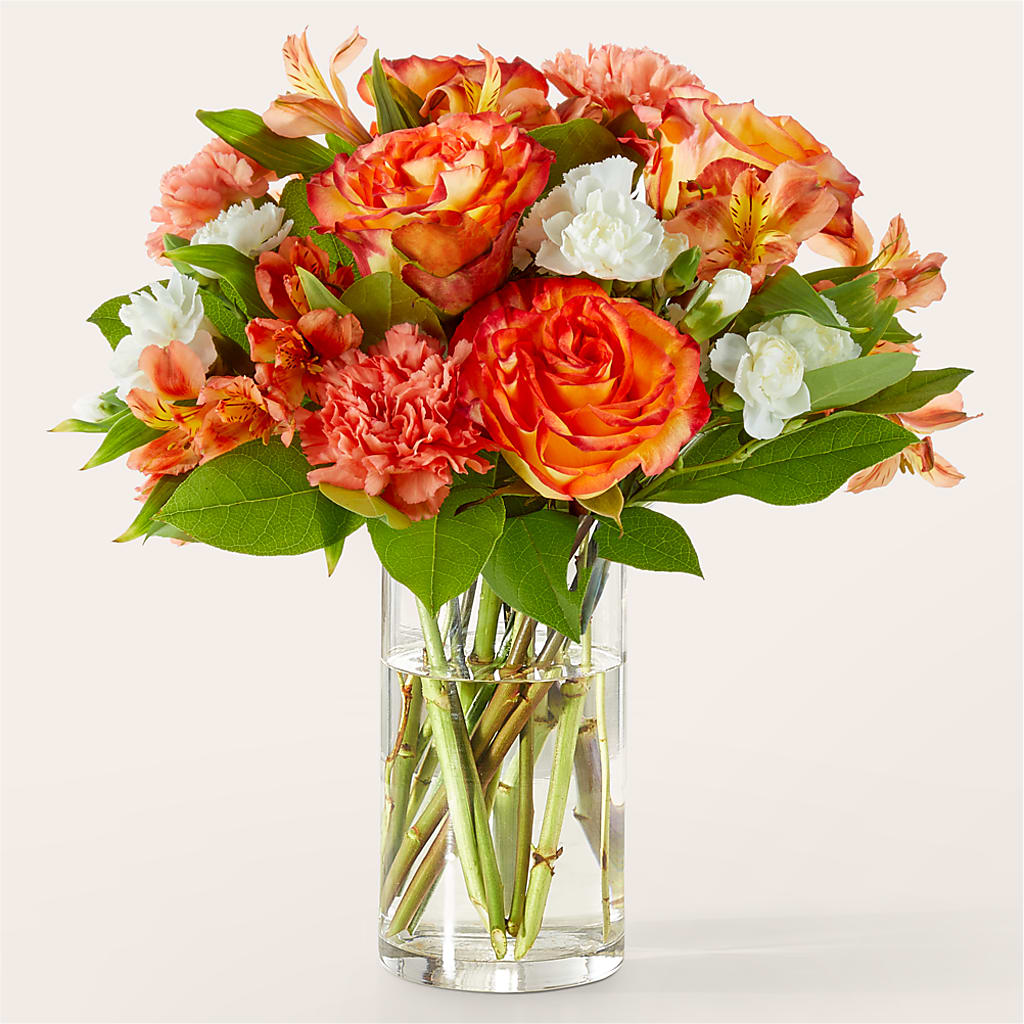 Apricot Glow Bouquet – Floral Art Designs, Arlington MA