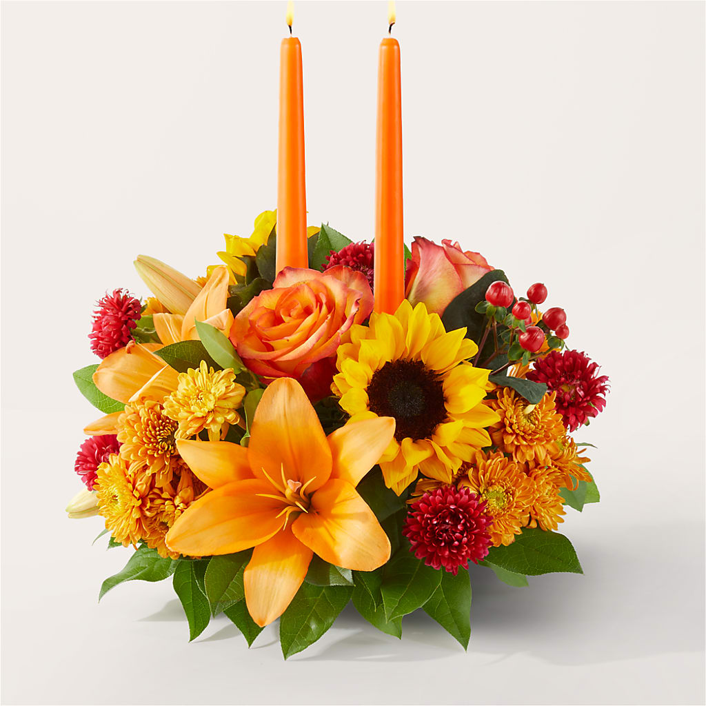 Grateful Centerpiece – Floral Art Designs, Arlington MA