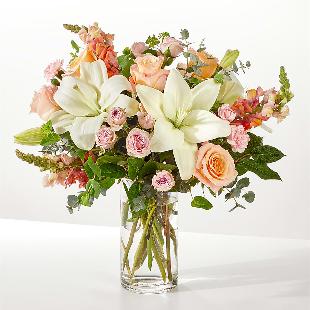 Grapefruit Splash Bouquet – Floral Art Designs, Arlington MA