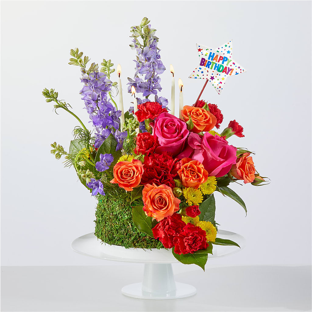 Best Year Yet Floral Cake – Floral Art Designs, Arlington MA