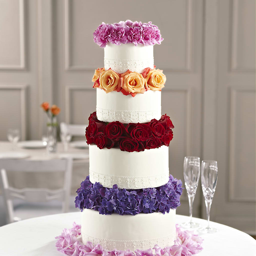 Infinite Love Cake Décor – Floral Art Designs, Arlington MA
