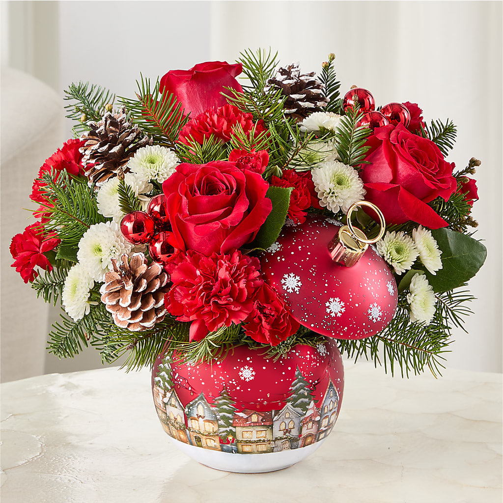 Christmas Carols Ornament –  Floral Art Designs, Arlington MA