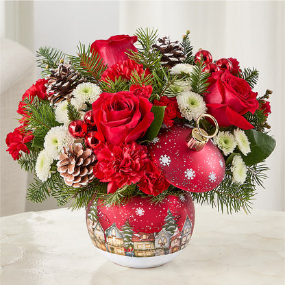 Christmas Carols Ornament –  Floral Art Designs, Arlington MA