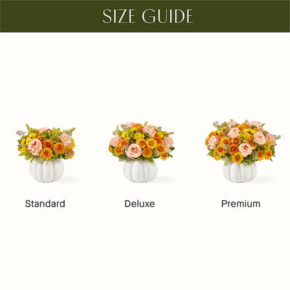 Peachy Pumpkin –  Floral Art Designs, Arlington MA