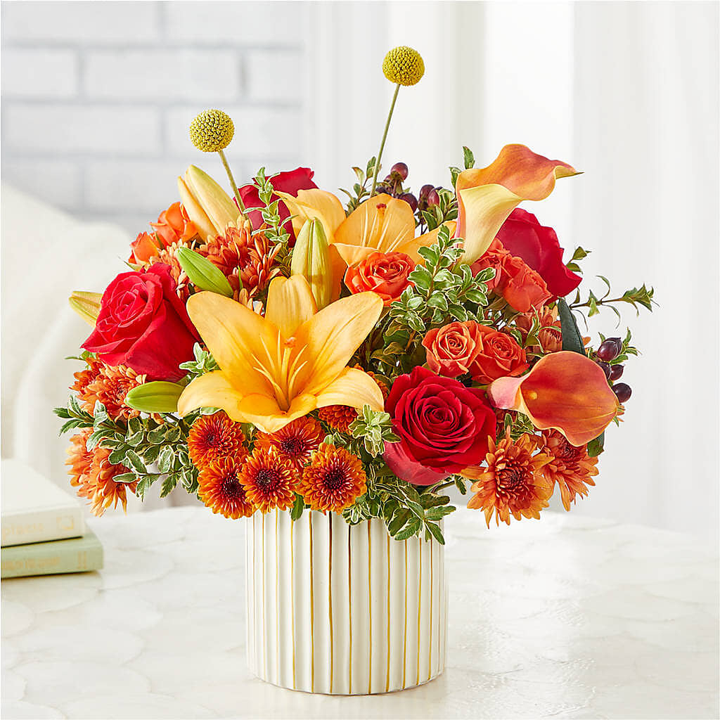 Scarlet Skies Bouquet –  Floral Art Designs, Arlington MA