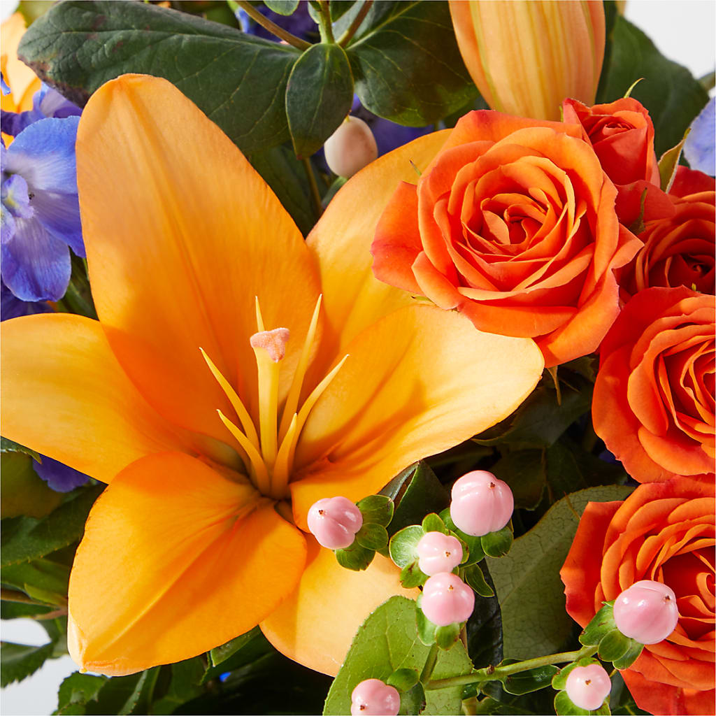 Radiant Citrus Bouquet –  Floral Art Designs, Arlington MA