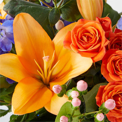 Radiant Citrus Bouquet –  Floral Art Designs, Arlington MA