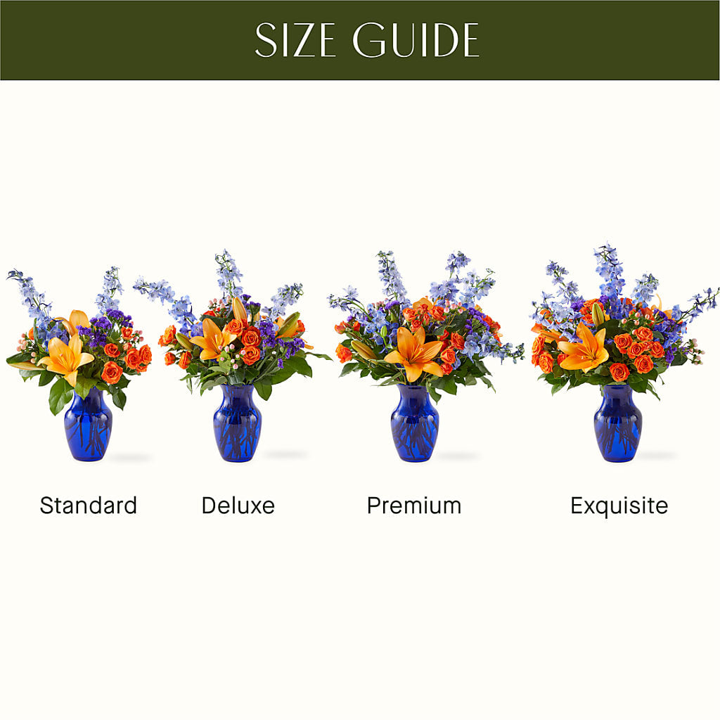 Radiant Citrus Bouquet –  Floral Art Designs, Arlington MA