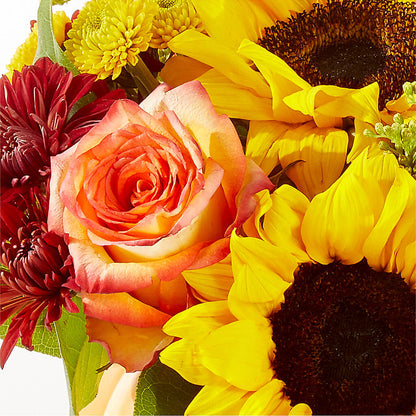 Golden Gourd Pumpkin Bouquet –  Floral Art Designs, Arlington MA