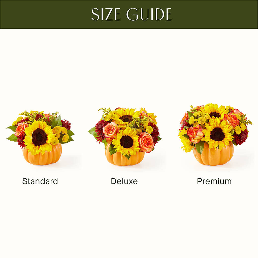 Golden Gourd Pumpkin Bouquet –  Floral Art Designs, Arlington MA