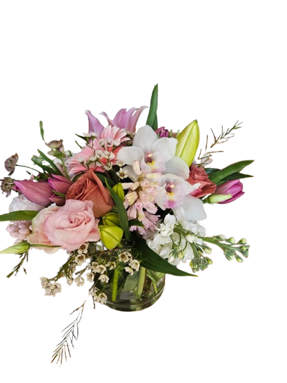 Blush Orchid Garden –  Floral Art Designs, Arlington MA