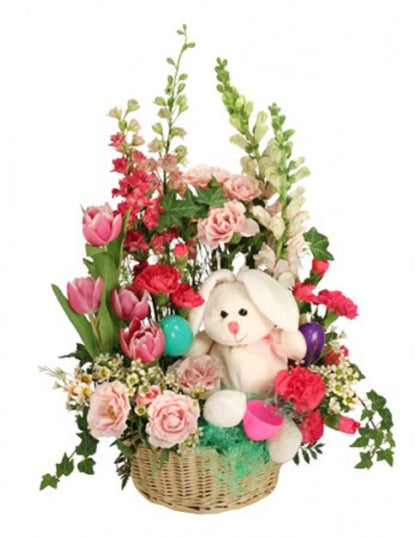 Bunny Blooms Basket –  Floral Art Designs, Arlington MA