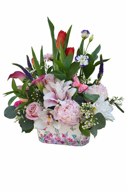 Butterflies and Blooms from Holland –  Floral Art Designs, Arlington MA