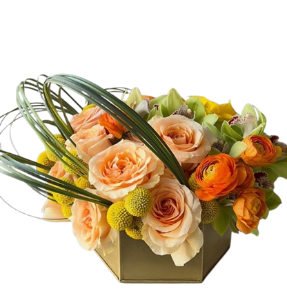 Citrus Bloom Luxe –  Floral Art Designs, Arlington MA