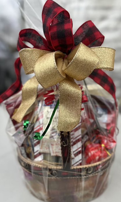 Cozy Christmas Delights Basket –  Floral Art Designs, Arlington MA