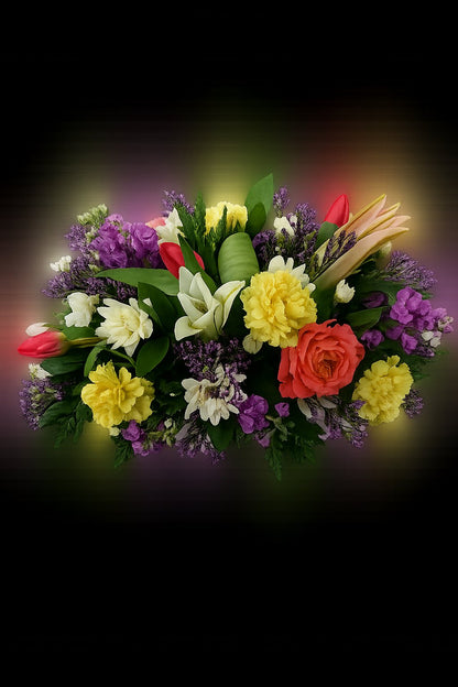 Easter Blessings Centerpiece –  Floral Art Designs, Arlington MA