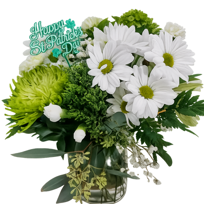 "Irish" you were here bouquet –  Floral Art Designs, Arlington MA