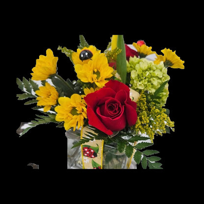 Lady Bug Bouquet –  Floral Art Designs, Arlington MA