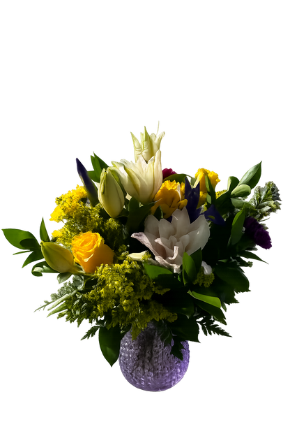 Purple Passion Bouquet –  Floral Art Designs, Arlington MA