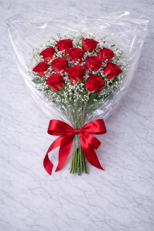 Elegant Red Rose Bouquet