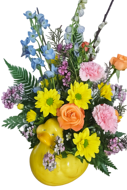 Sunny Duckling Garden –  Floral Art Designs, Arlington MA