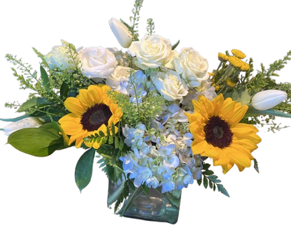 Sunshine by the Sea –  Floral Art Designs, Arlington MA