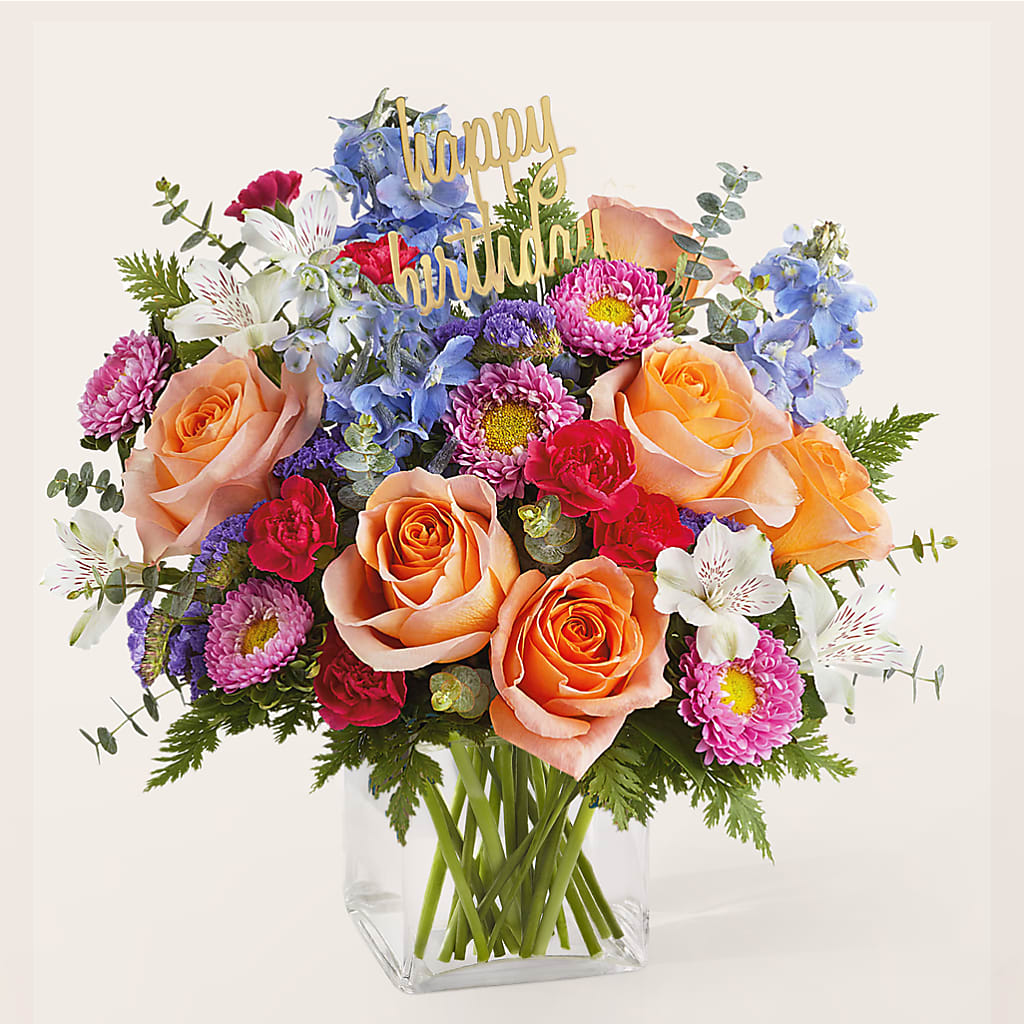 Birthday Bash Bouquet –  Floral Art Designs, Arlington MA